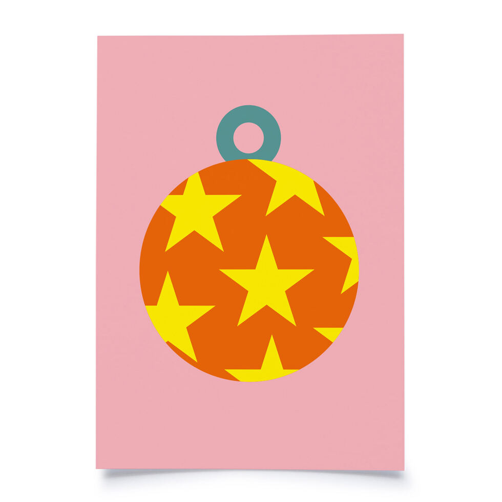 Postkarte
Weihnachtskugel Stern Postkarte
Weihnachtskugel Stern