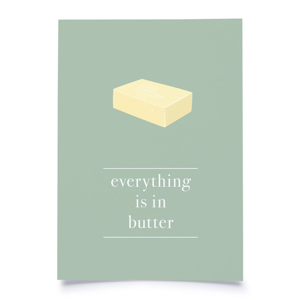 Postcard D`English
Butter 