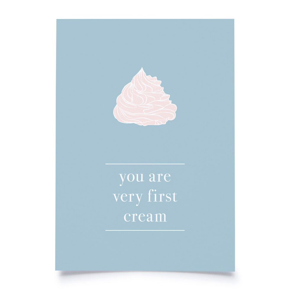 Postcard D`English
Cream 