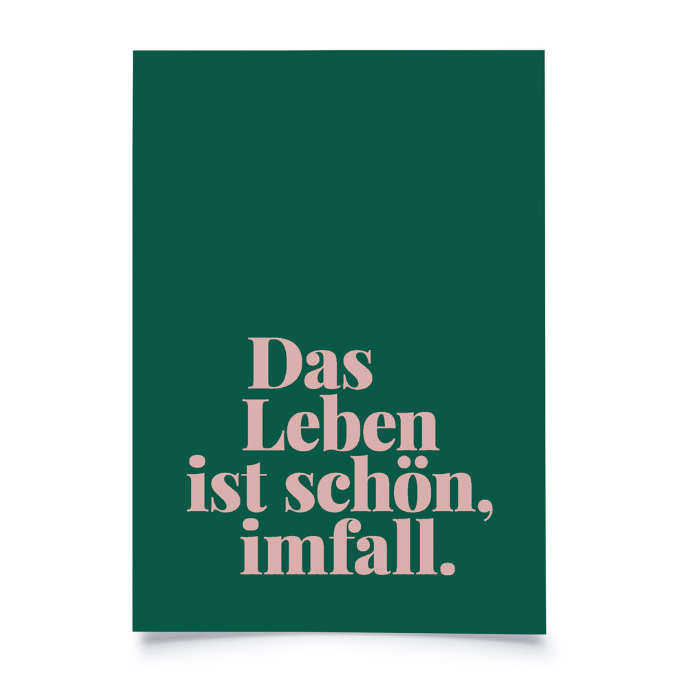 Postcard
"Life is..." 