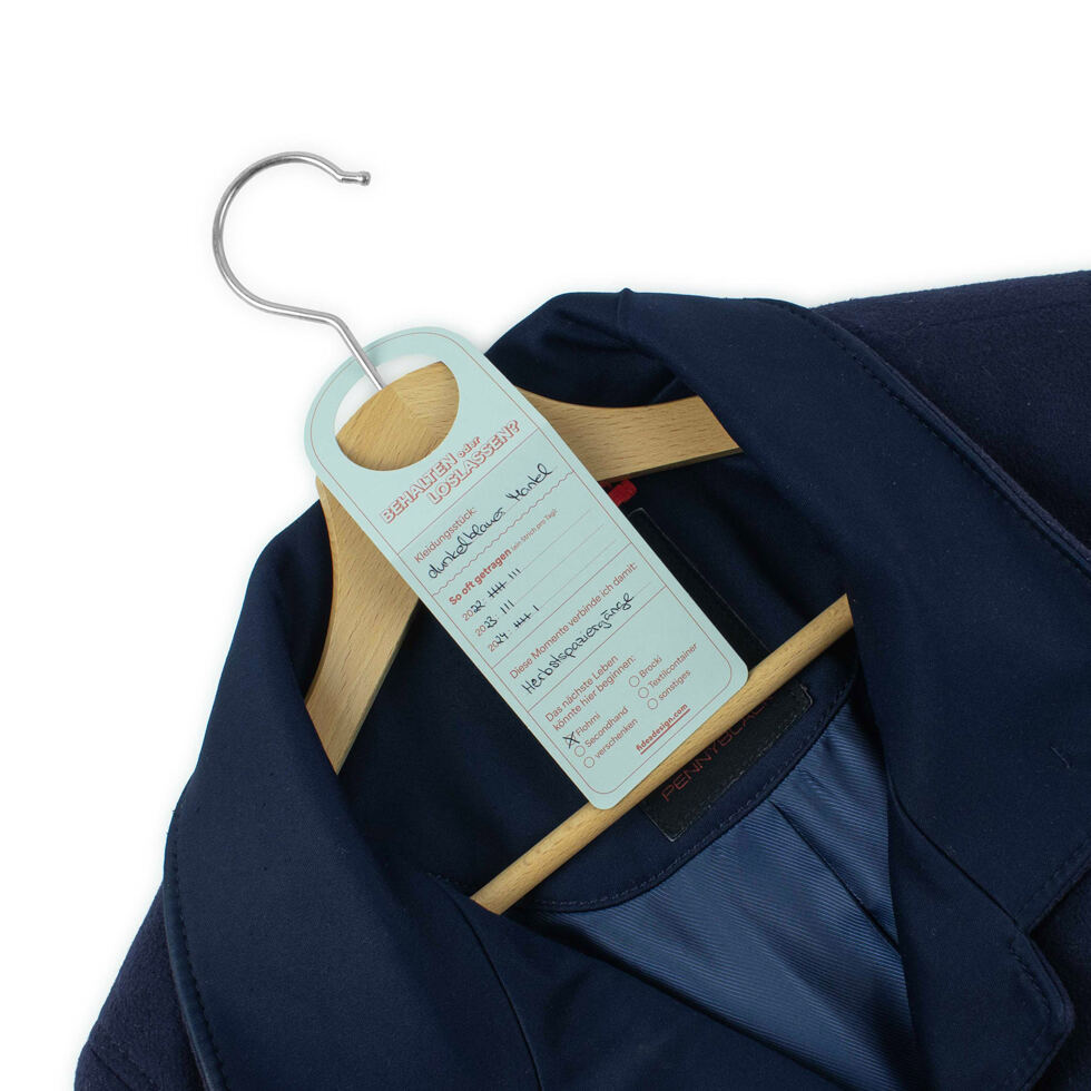 Kleider-Entscheider - Anhänger 