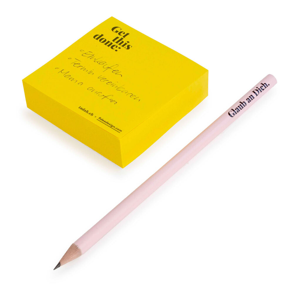 Haftnotiz
Get this done 