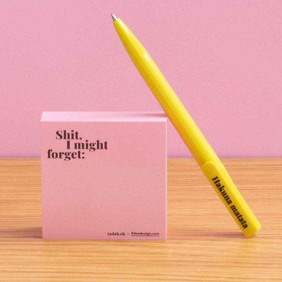 Sticky note
Shit i might forget 
