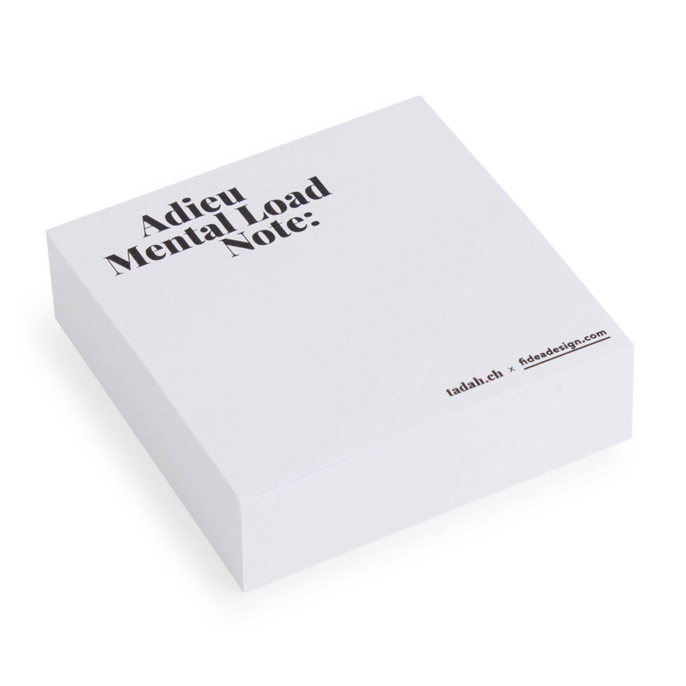 Sticky note
Adieu Mental Load Note Sticky note
Adieu Mental Load Note