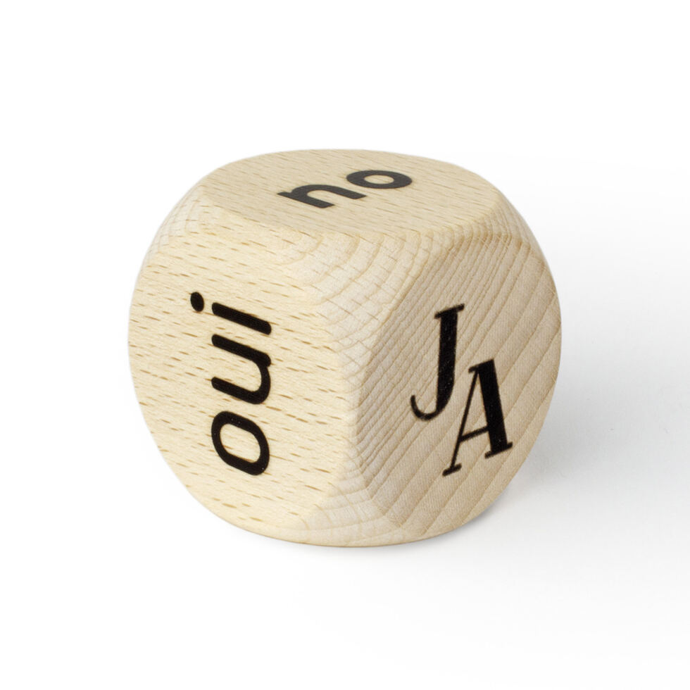 Würfel "Ja oder Nein" 