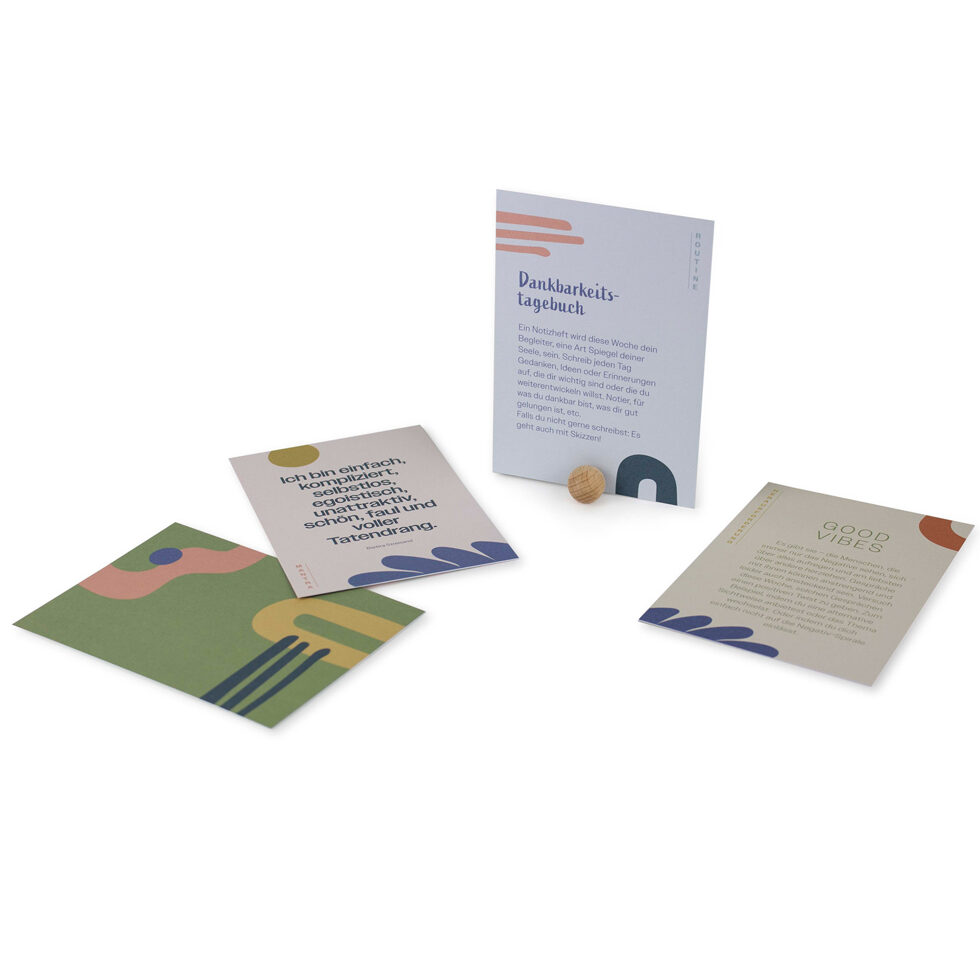 Kartenbox Ich-Zeit
52 Karten 