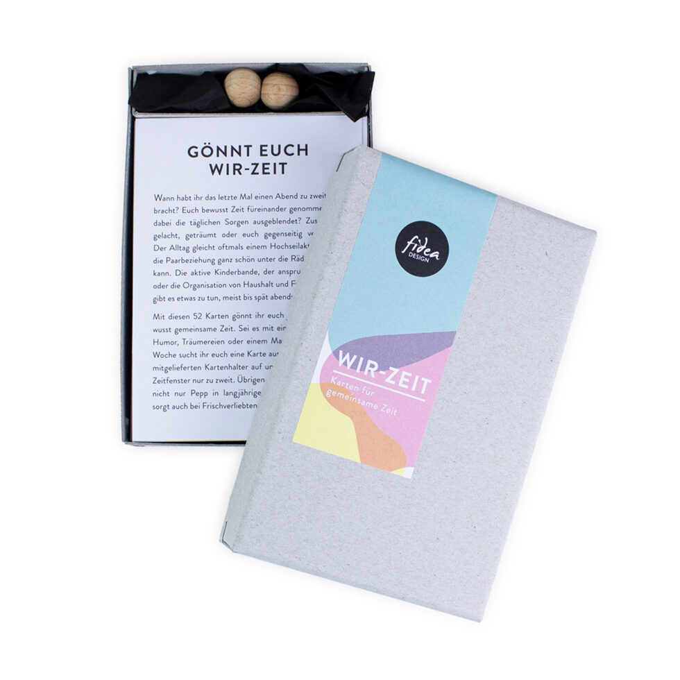 Kartenbox Wir-Zeit
52 Karten 