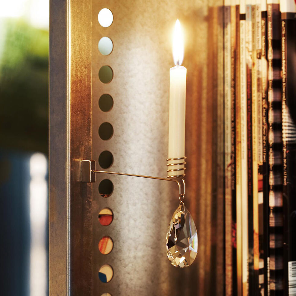 Monolux candle holder 