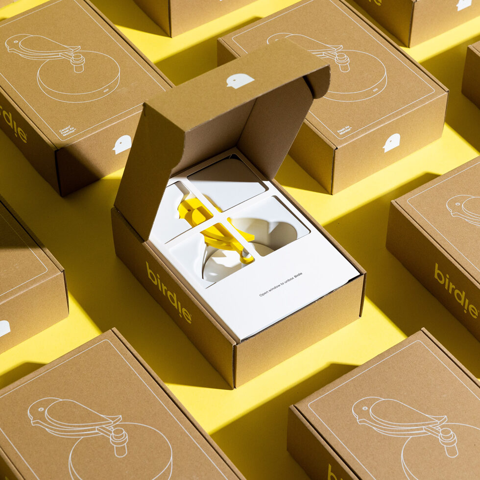 Birdie Frischluft Monitor
Gelb CO2 Sensor 