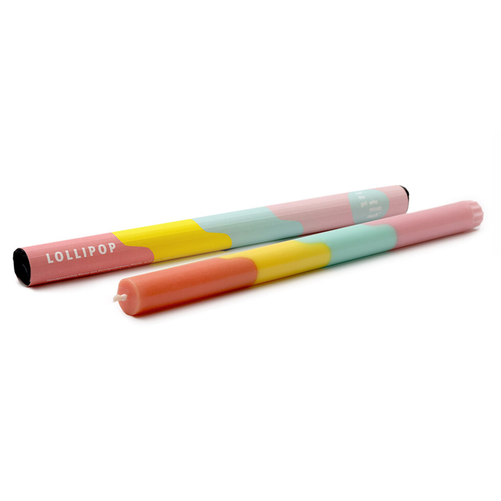 Stick candle lollipop 30cm 