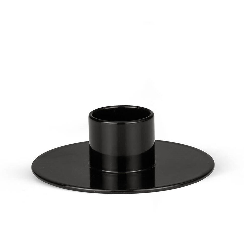 Kerzenhalter schwarz 
