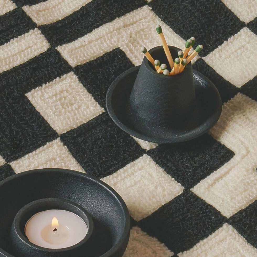 Zündholz-Halter "Fidibus"
Gusseisen 