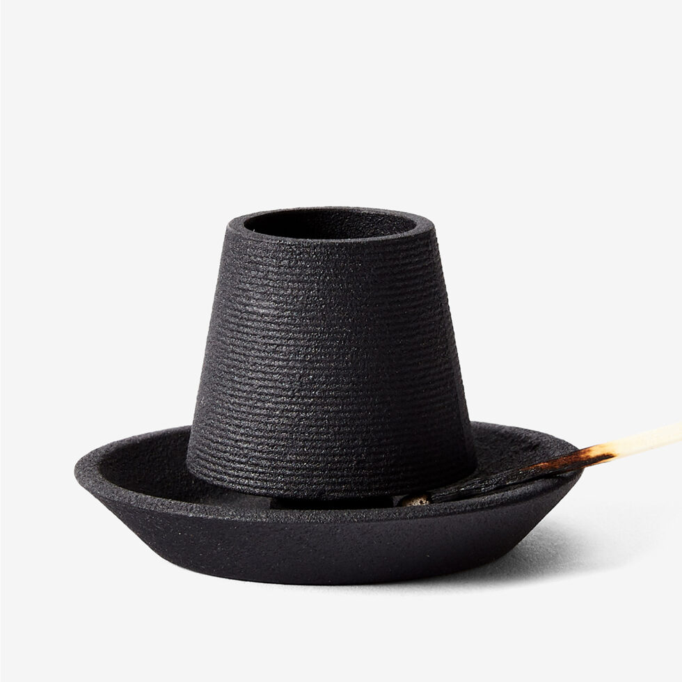 Zündholz-Halter "Fidibus"
Gusseisen 