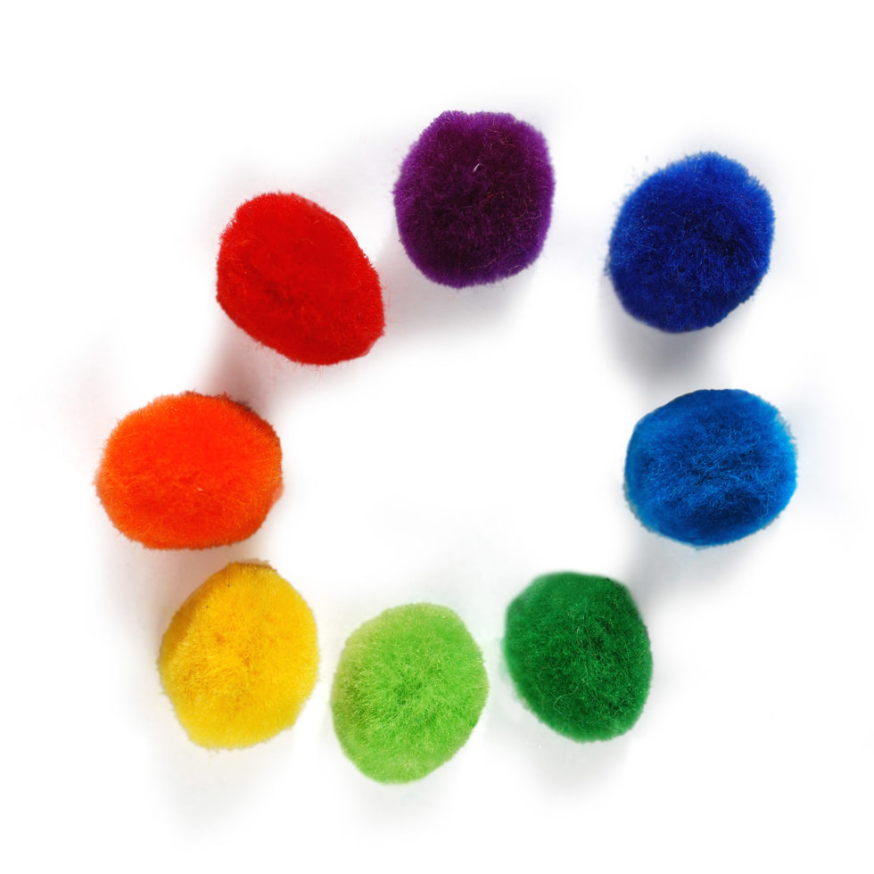 Aimants Pompon 8 pcs. 