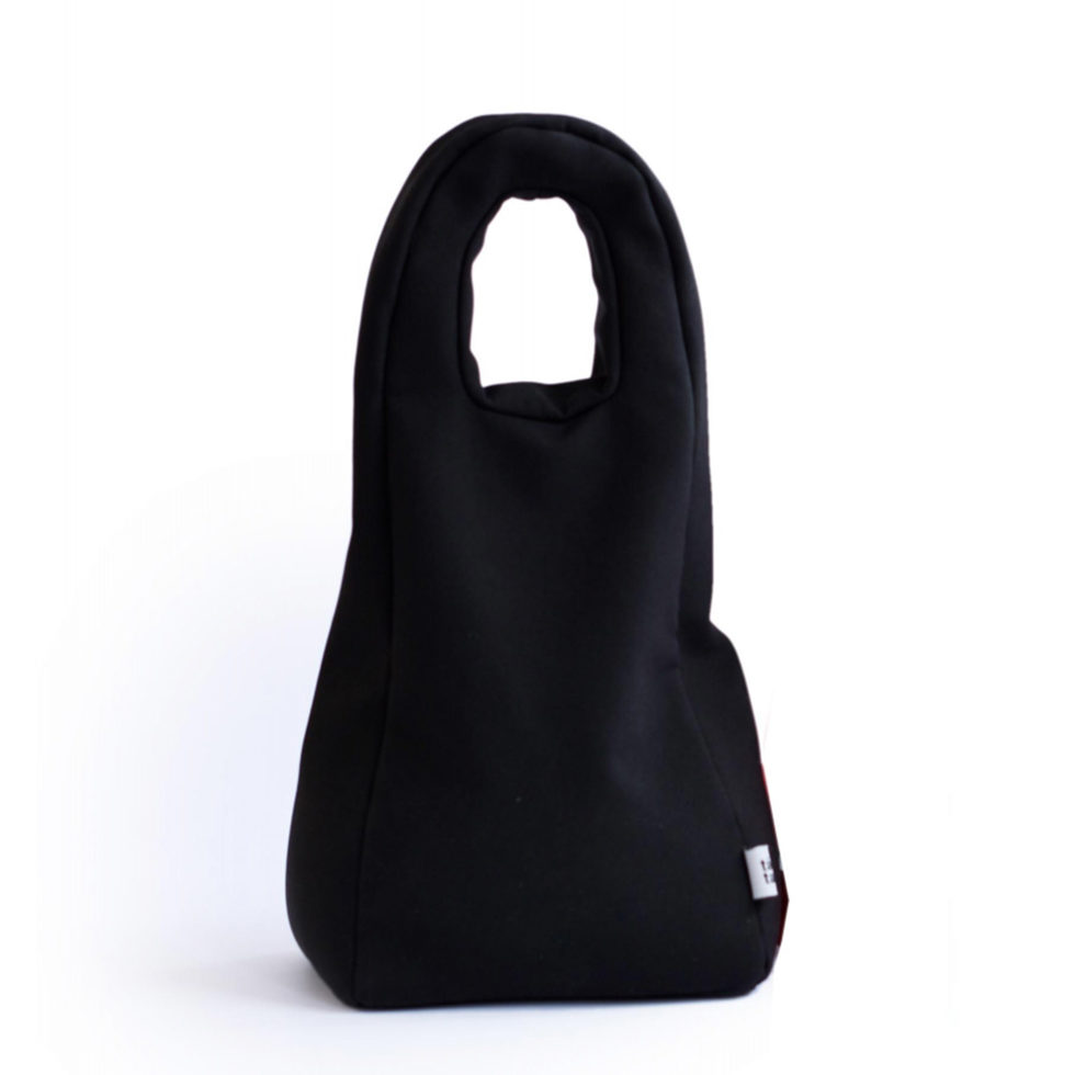 Arrêt de porte "Sacco" noir 