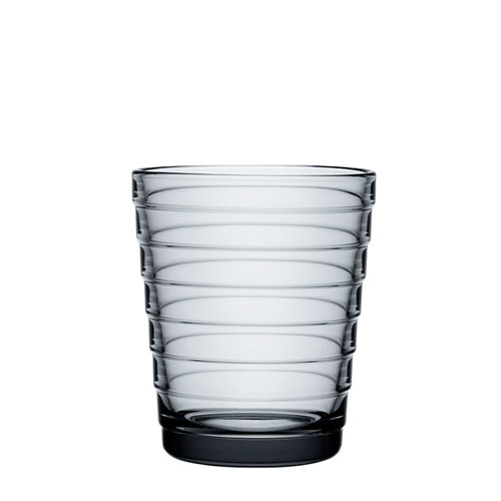 AINO AALTO
Becher gerillt grau 22 cl 