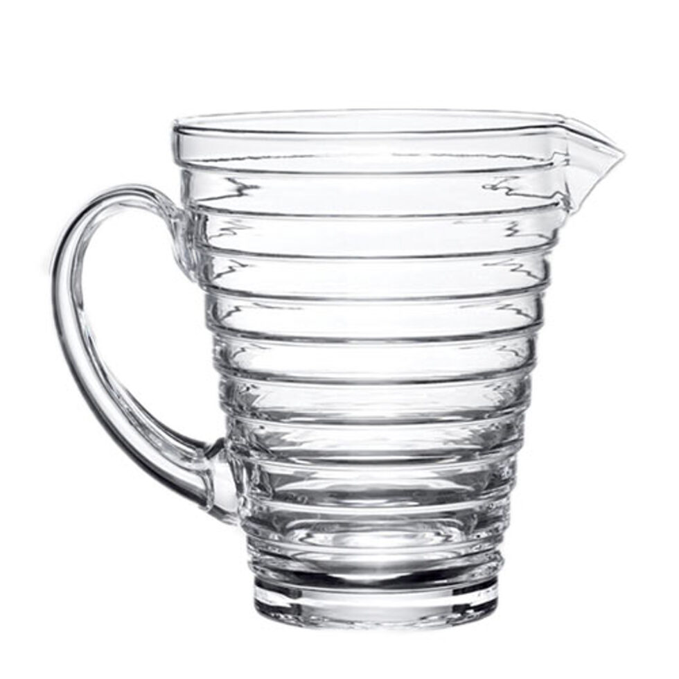 AINO AALTO Pichet rainuré transparent 1.2 lt 
