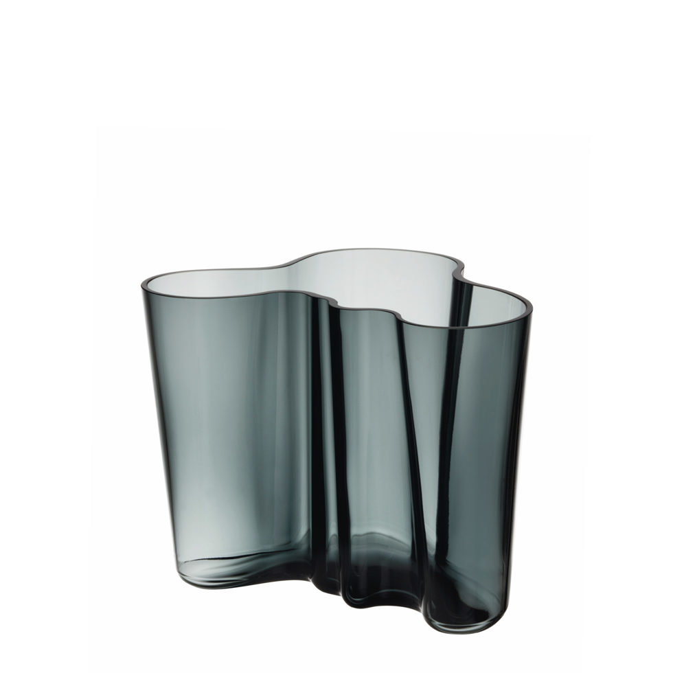 AALTO
Curved vase 16.0 cm grey 