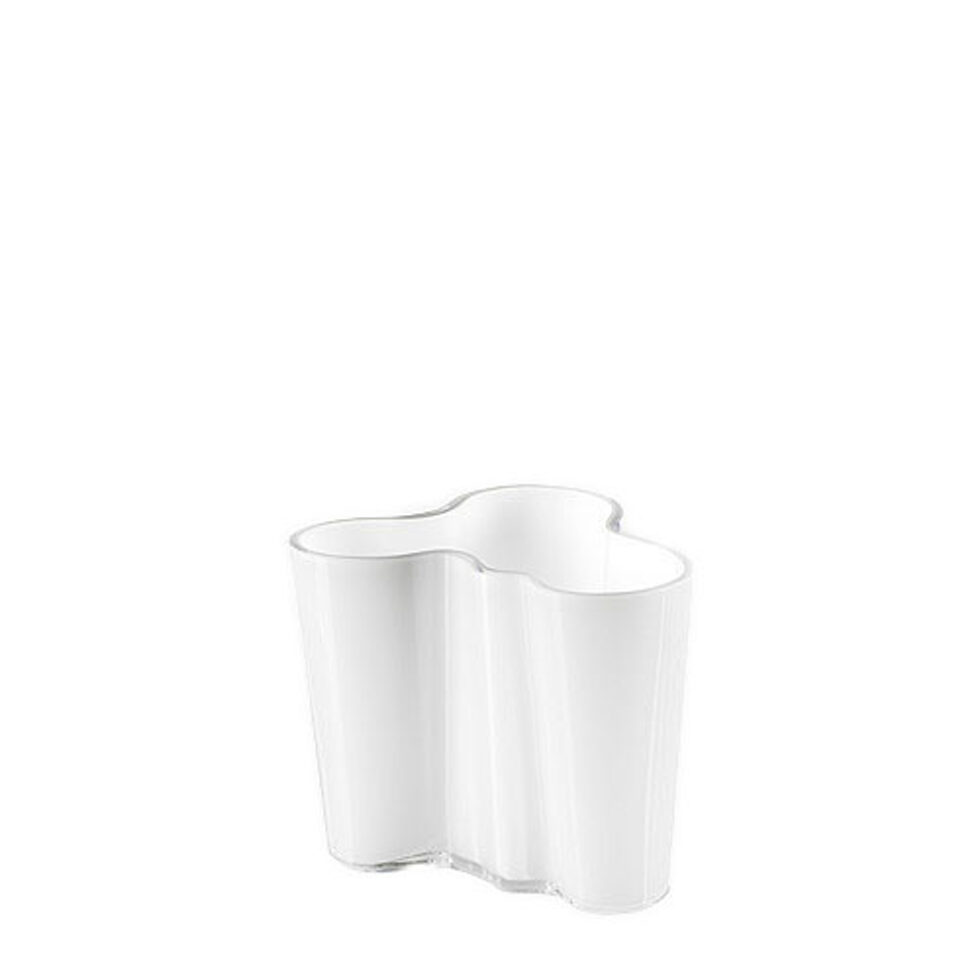 AALTOCurled vase 9.5 cm opal 