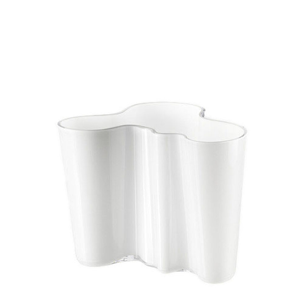 AALTOWaved vase 16.0 cm opal 