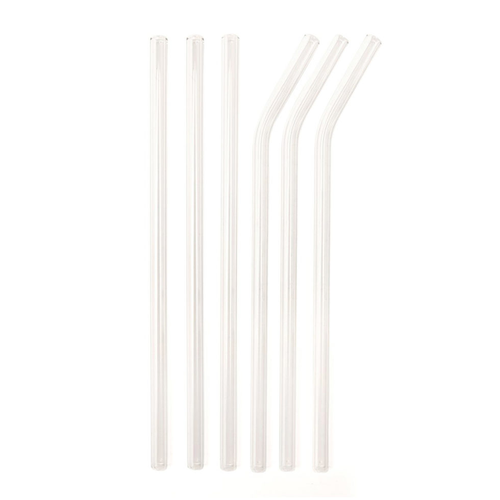 Drinking straws
Glass clear 6 pcs. 