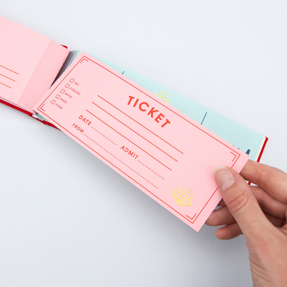 Carnet de bons de réduction 