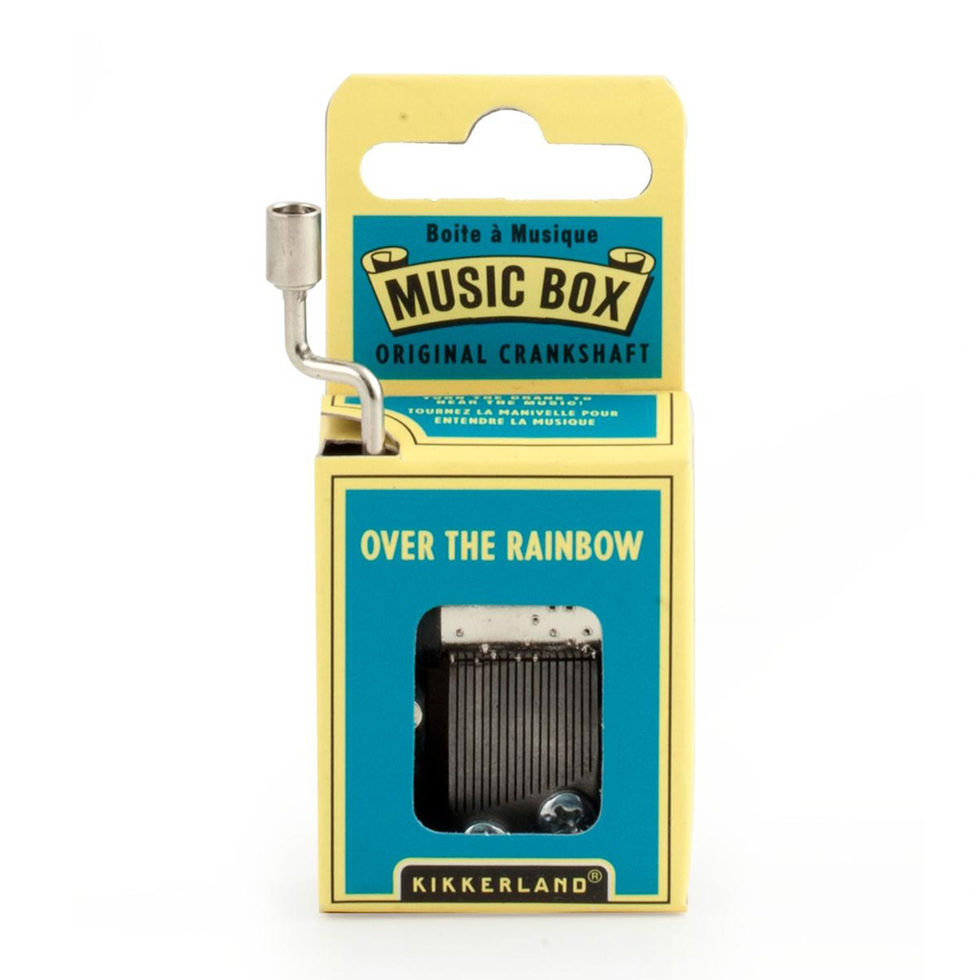 Boîte de musique
"Au-dessus de l'arc-en-ciel 