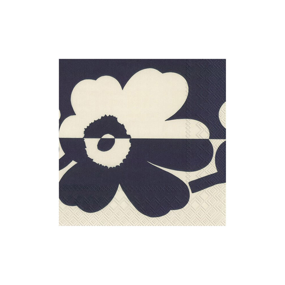 Papierservietten 
Suur beige/blau 