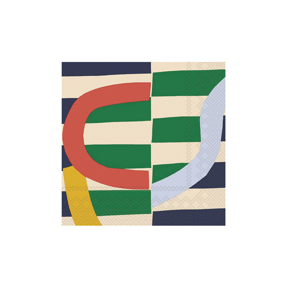 Papierservietten 
Siirto grün 