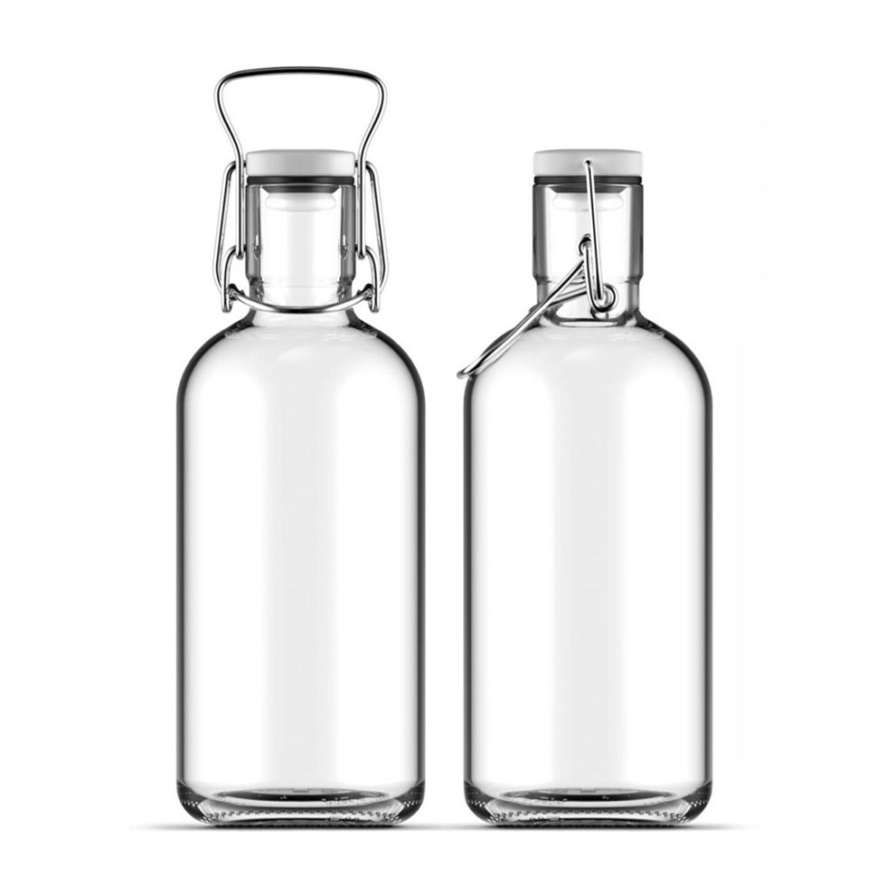 Drinking bottle Fill-Me clear 1 lt 