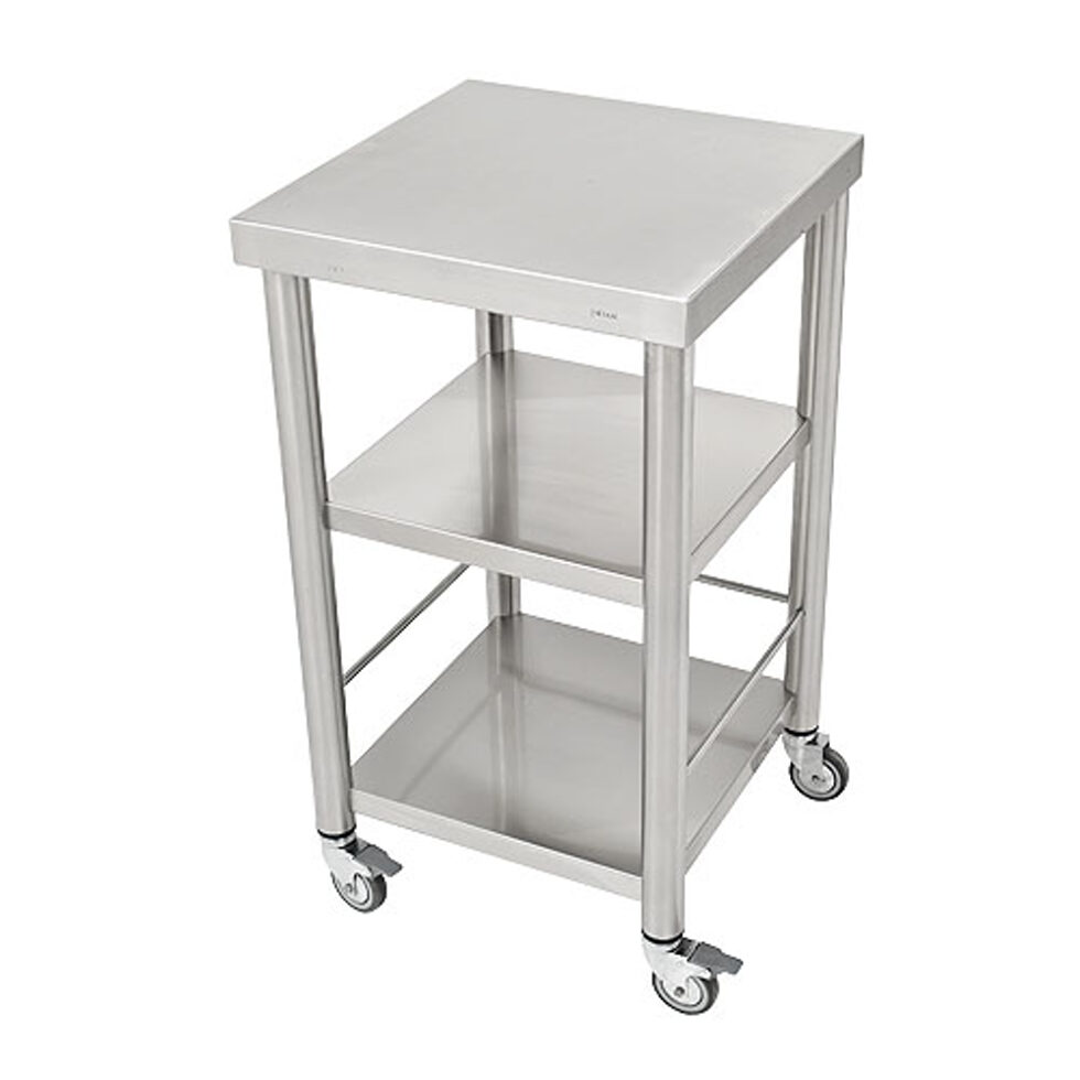 Kitchen trolley stainless steel50 x 50 