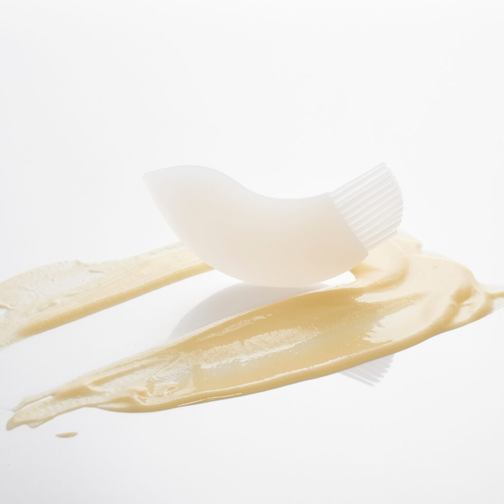 Silicone brush and spatula
black 