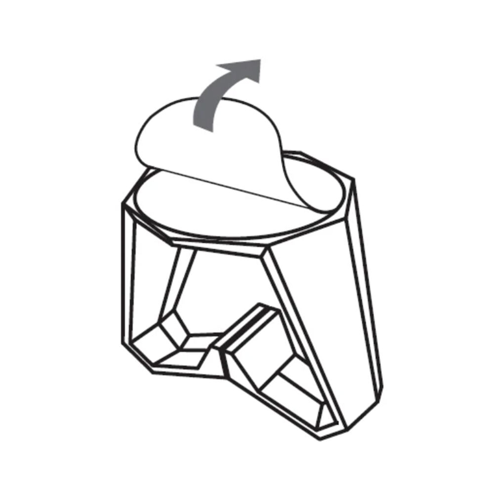 Clip porte-serviettes 