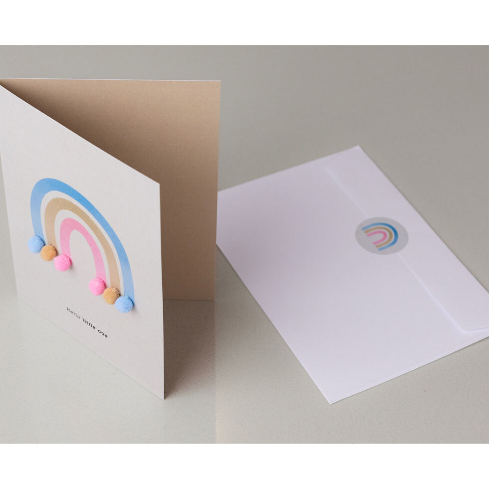 Faltkarte Regenbogen,
Little one 