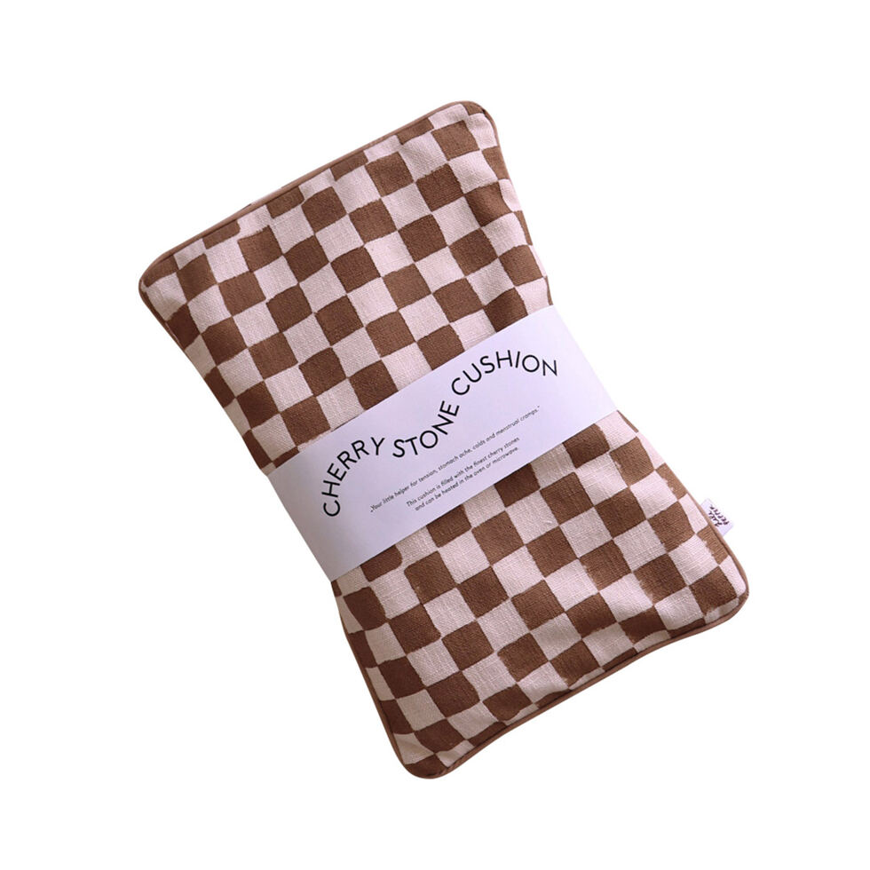 Kirschkernkissen Check
ginger 