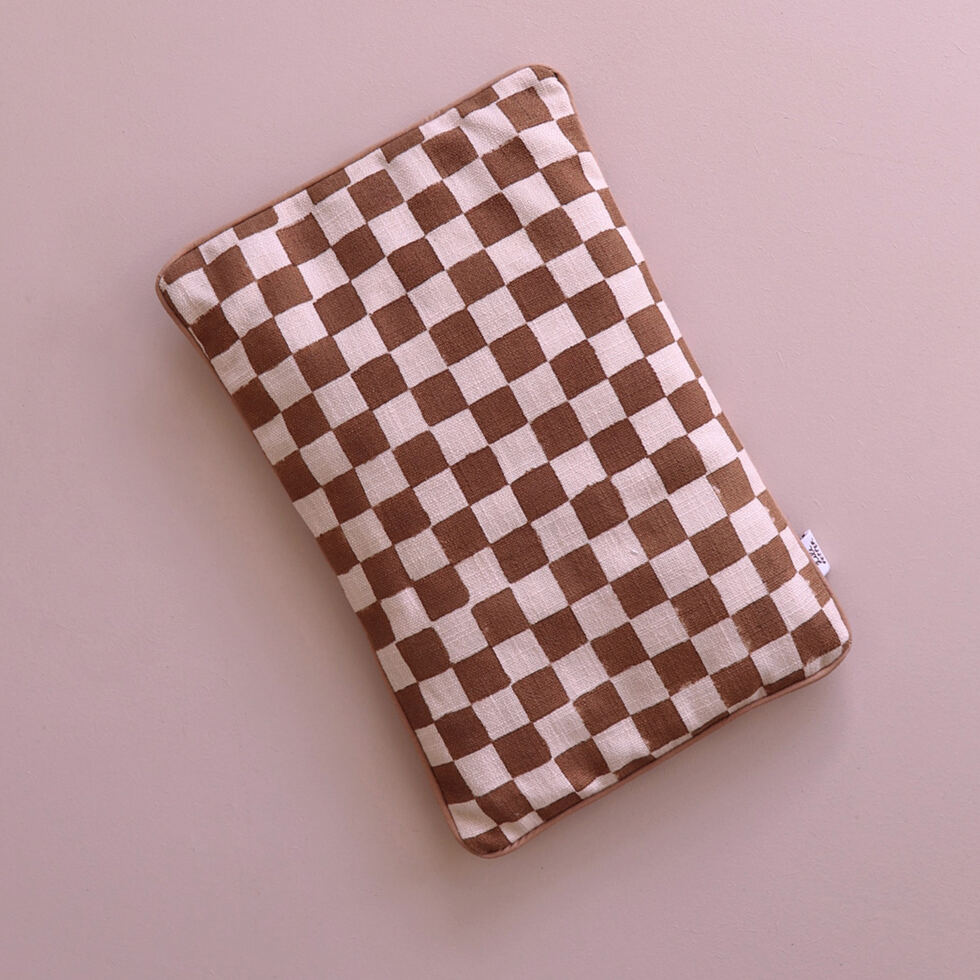 Kirschkernkissen Check
ginger 