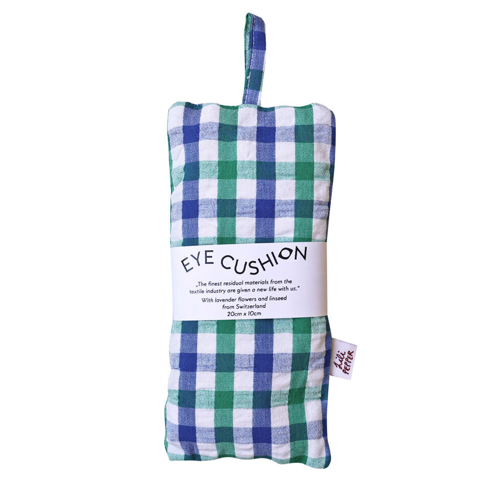 Augenkissen blau/grün 