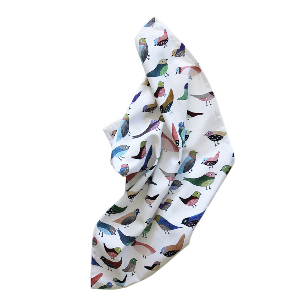 Linge de cuisine oiseaux 