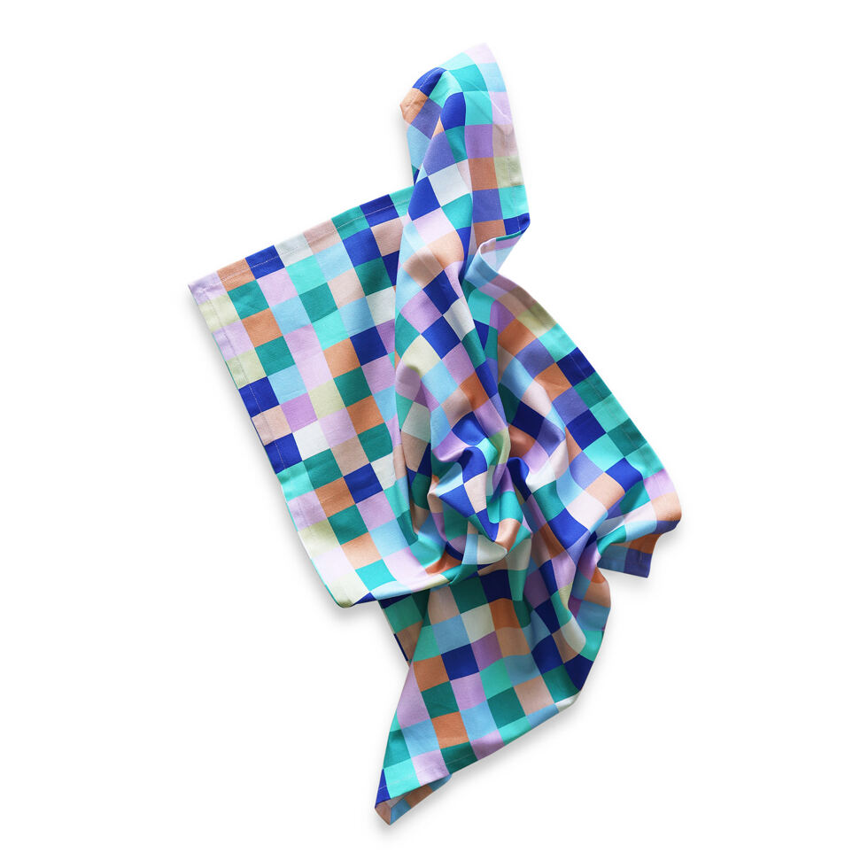 Küchentuch Check Pastel 