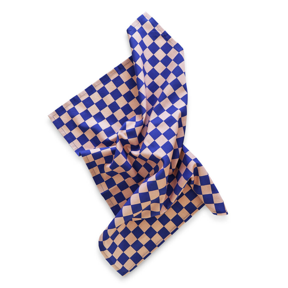 Linge de cuisine Ckeck bleu 