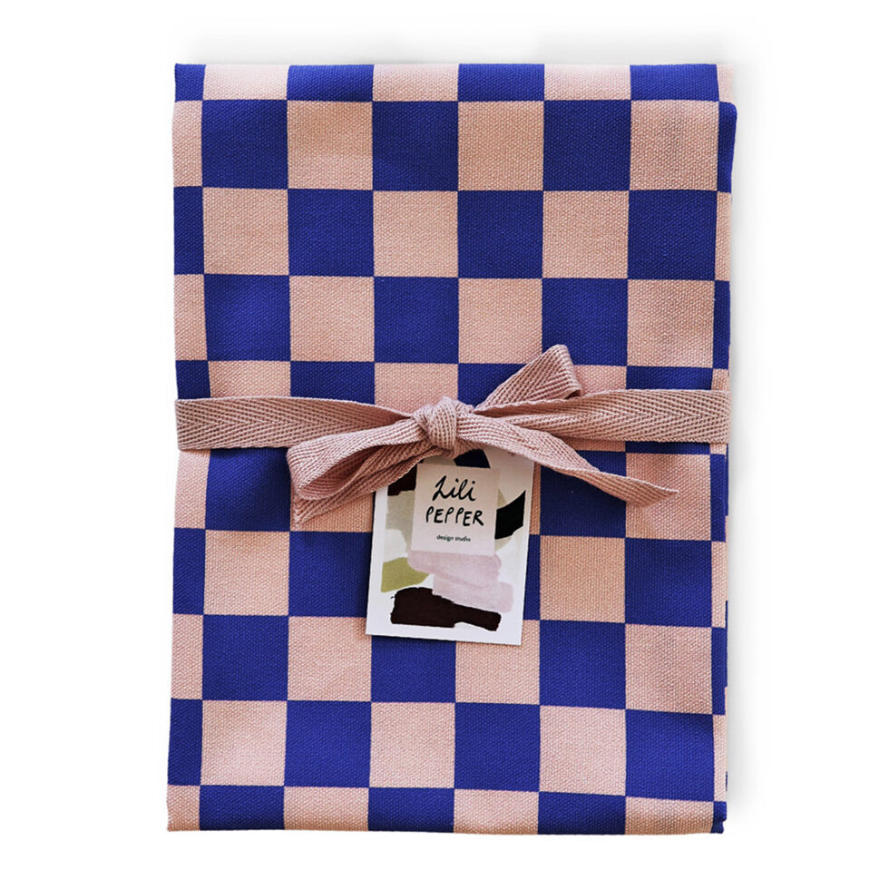 Linge de cuisine Ckeck bleu 