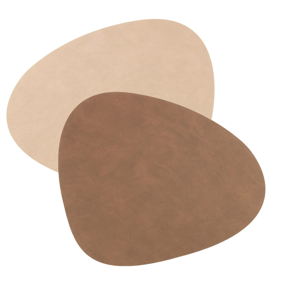 Placemat
beige/brown curve 37x44 