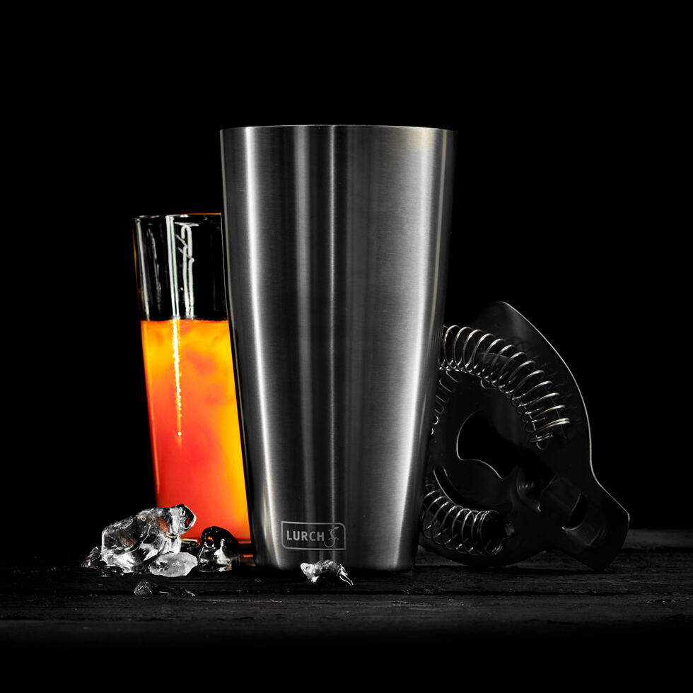 Bosten Shaker avec verre
gris foncé 