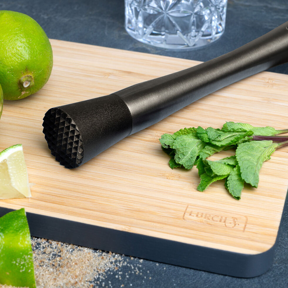 Poussoir de bar
gris foncé 