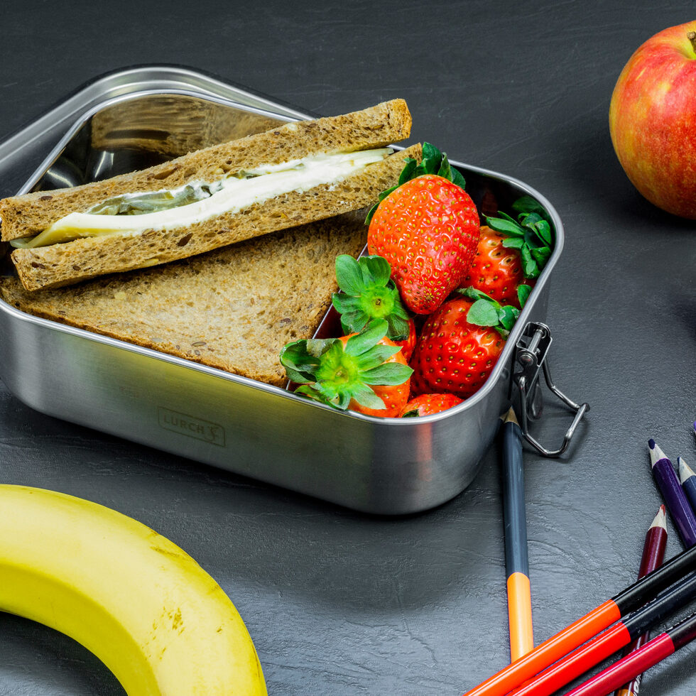 Boîte à lunch en acier inoxydable
800 ml 