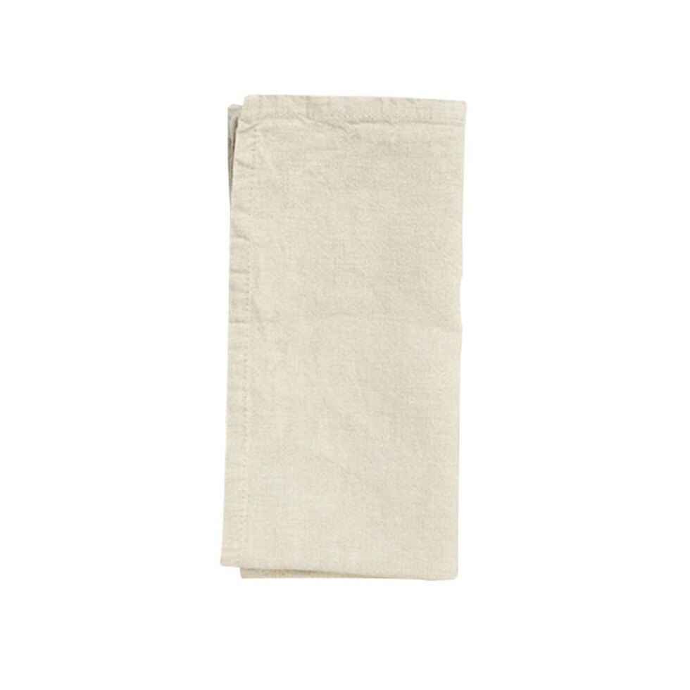 Linen cloth napkin
beige 