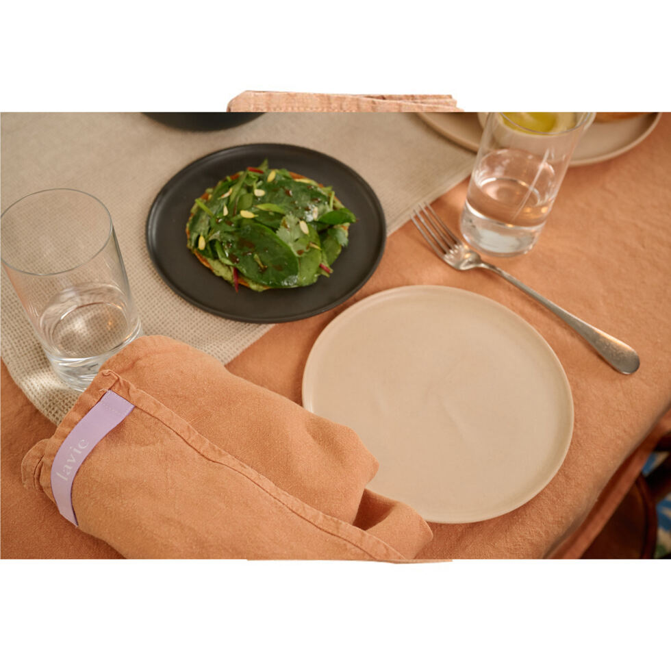 Linen cloth napkin
orange 