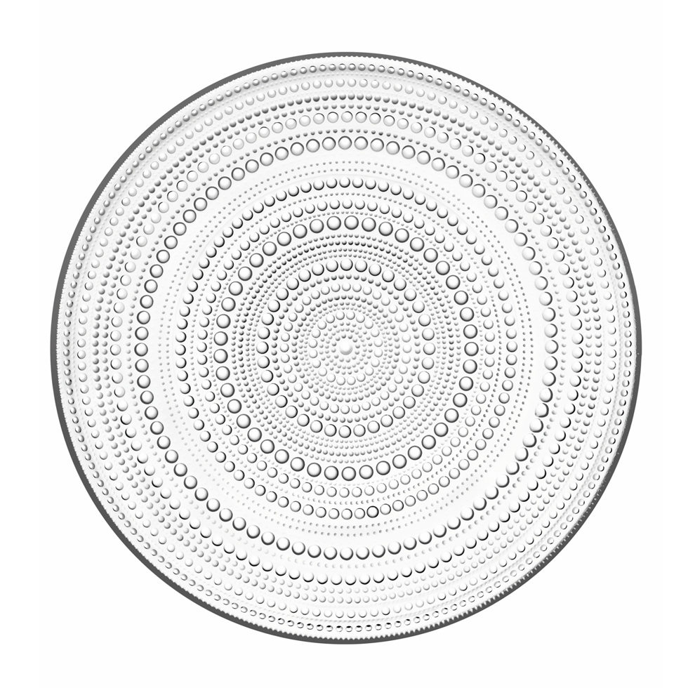 Kastehelmi 
Teller klar 31.5 cm 