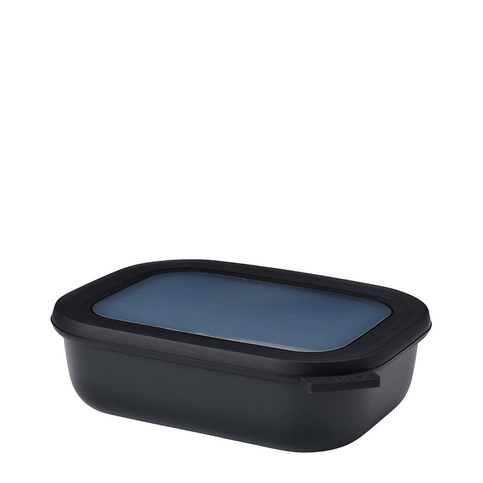 Vorratsdose rechteckig
schwarz 1 lt 