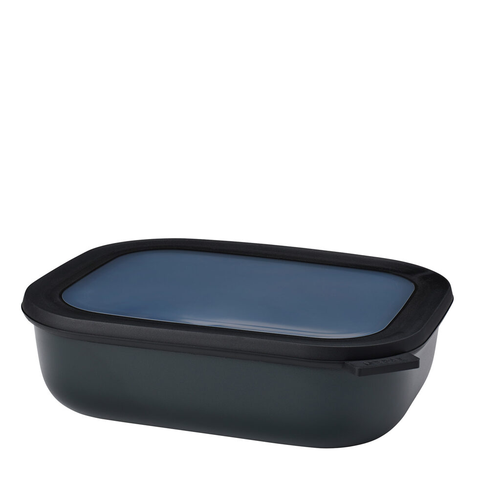 Vorratsdose rechteckig
schwarz 2 lt 